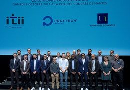 Octobre - Cérémonie des diplômes de Polytech Nantes 2020 - 2021