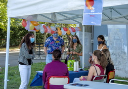 Un village Bienvenue sur le campus Tertre