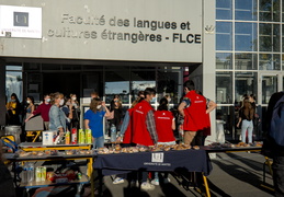 Coffee talks au bord de l’Erdre rencontres conviviales avec les étudiants du BDE, les tuteurs,
l’équipe de la FLCE...