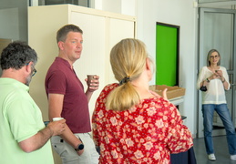 Coffee talks au bord de l’Erdre rencontres conviviales avec les étudiants du BDE, les tuteurs,
l’équipe de la FLCE...