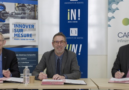 Convention entre l’IRT Jules Verne, l’Université de Nantes et Capacités SAS