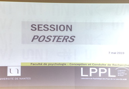 Posters à l'UFR de psychologie