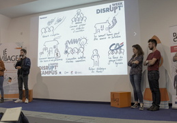 Disrupt'Campus : Pitchs des projets et des feuilles de route