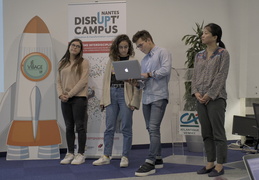 Disrupt'Campus : Pitchs des projets et des feuilles de route