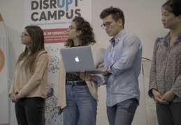 Disrupt'Campus : Pitchs des projets et des feuilles de route