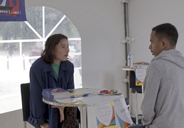 Soirée de rentrée des étudiants sur le campus Tertre de l'Université de Nantes