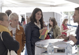 Soirée de rentrée des étudiants sur le campus Tertre de l'Université de Nantes