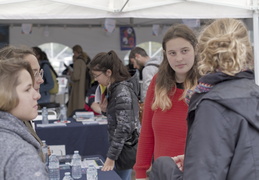 Soirée de rentrée des étudiants sur le campus Tertre de l'Université de Nantes