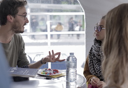 Soirée de rentrée des étudiants sur le campus Tertre de l'Université de Nantes