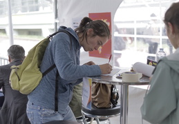 Soirée de rentrée des étudiants sur le campus Tertre de l'Université de Nantes