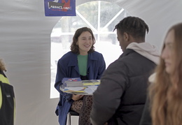 Soirée de rentrée des étudiants sur le campus Tertre de l'Université de Nantes