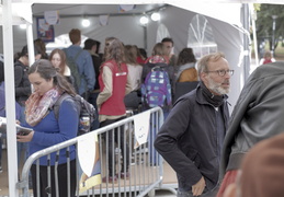 Soirée de rentrée des étudiants sur le campus Tertre de l'Université de Nantes