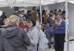 Soirée de rentrée des étudiants sur le campus Tertre de l'Université de Nantes