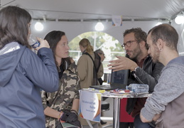 Soirée de rentrée des étudiants sur le campus Tertre de l'Université de Nantes