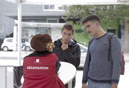 Soirée de rentrée des étudiants sur le campus Tertre de l'Université de Nantes