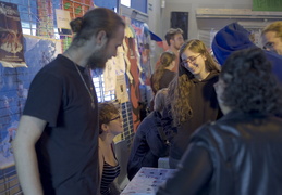 Soirée de rentrée des étudiants sur le campus Tertre de l'Université de Nantes