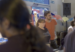 Soirée de rentrée des étudiants sur le campus Tertre de l'Université de Nantes