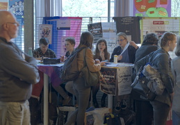 Soirée de rentrée des étudiants sur le campus Tertre de l'Université de Nantes