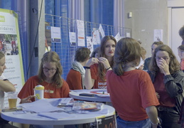 Soirée de rentrée des étudiants sur le campus Tertre de l'Université de Nantes