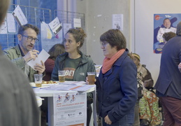 Soirée de rentrée des étudiants sur le campus Tertre de l'Université de Nantes