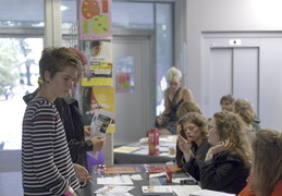 Soirée de rentrée des étudiants sur le campus Tertre de l'Université de Nantes