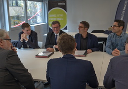 Signature Convention de mécénat I.BP Groupe BPCE - Fondation de l'Université de Nantes