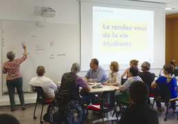 Premier atelier "ACCESS": situation de handicap et enseignement inclusif