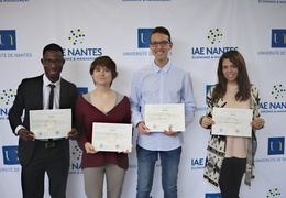 Cérémonie de remise des diplômes IAE Nantes