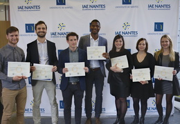 Cérémonie de remise des diplômes IAE Nantes