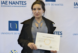 Cérémonie de remise des diplômes IAE Nantes