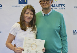 Cérémonie de remise des diplômes IAE Nantes