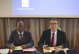 Juin - Céremonie signature de Convention entre l'Université Houphouet Boigny (Côte d'Ivoire) et l'Université de Nantes